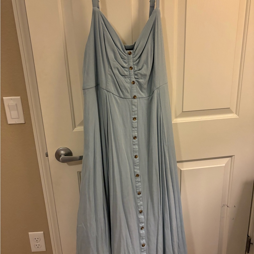 Torrid comfy light blue dress